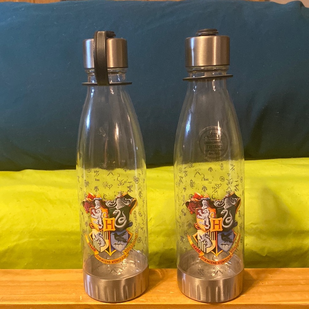Brand New, never been used water Harry Potter water bottles